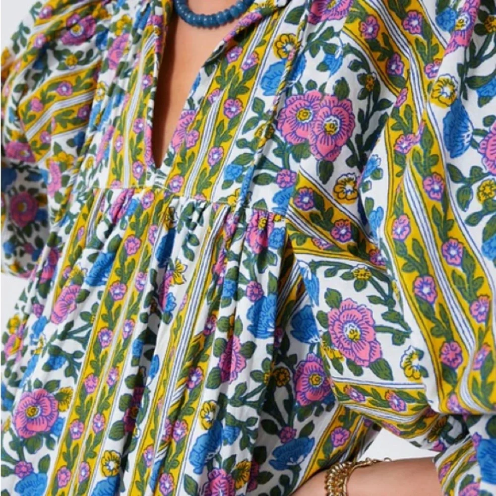 Mille Alain Stripe Daisy Dress - Picture 8 of 9